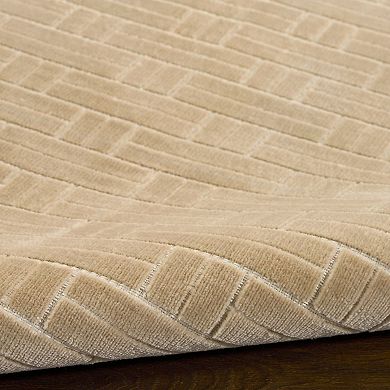 Nourison Washable Charm Geometric Indoor Area Rug