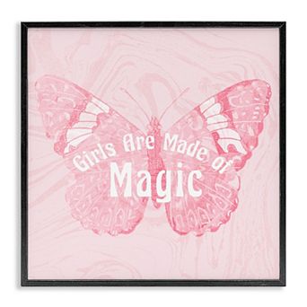 Stupell Home Decor Framed Butterfly Framed Giclee Wall Art