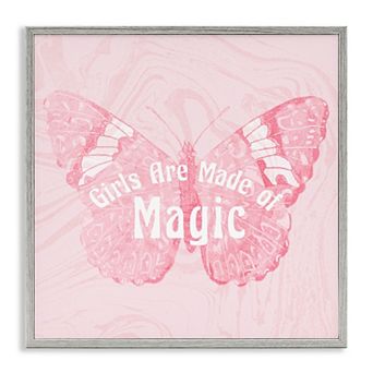 Stupell Home Decor Framed Butterfly Framed Giclee Wall Art