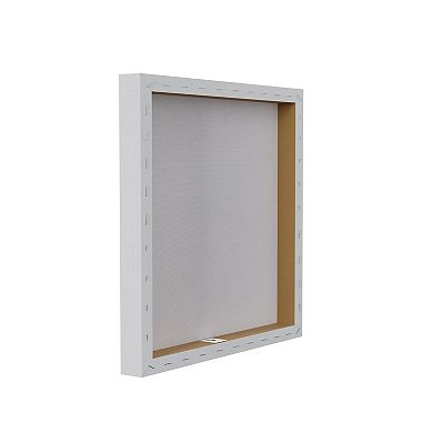 Stupell Home Decor Flush the Toilet Canvas Wall Art