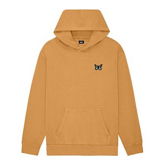 Dalix Womens Butterfly Midweight Fleece Relaxed Hooded Sweatshirt