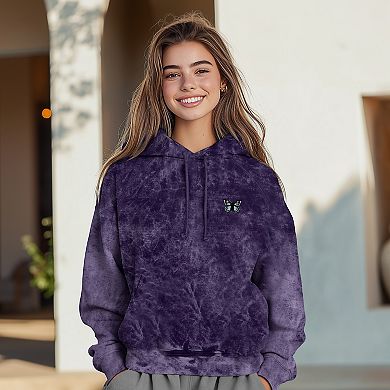Dalix Butterfly Mineral Washed Hoodie