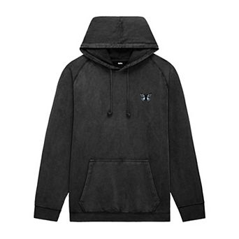 Dalix Butterfly Mineral Washed Hoodie