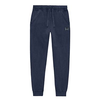 Dalix Womens Butterfly Midweight Fleece Washed Jogger Pant