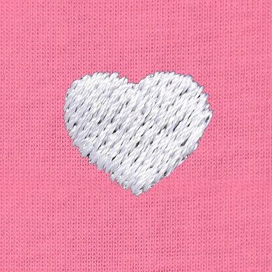 Dalix Womens Lil Heart Jersey Relaxed Tee
