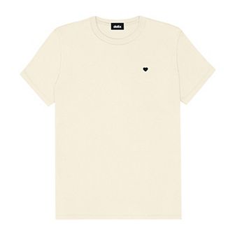 Dalix Womens Lil Heart Jersey Relaxed Tee