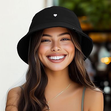 Dalix Lil Heart Bucket Hat