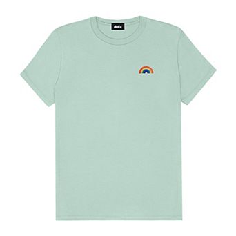 Dalix Womens Rainbow Jersey Relaxed Tee