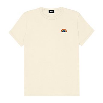 Dalix Womens Rainbow Jersey Relaxed Tee