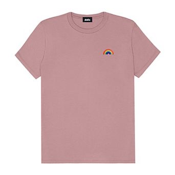 Dalix Womens Rainbow Jersey Relaxed Tee