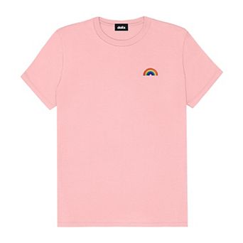 Dalix Womens Rainbow Jersey Relaxed Tee