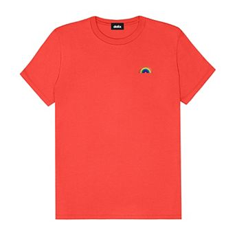 Dalix Womens Rainbow Jersey Relaxed Tee