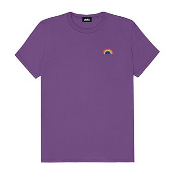 Dalix Womens Rainbow Jersey Relaxed Tee