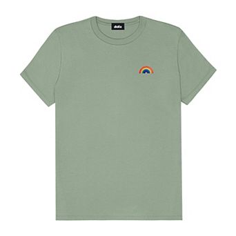 Dalix Womens Rainbow Jersey Relaxed Tee