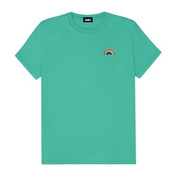 Dalix Womens Rainbow Jersey Relaxed Tee