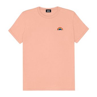 Dalix Womens Rainbow Jersey Relaxed Tee