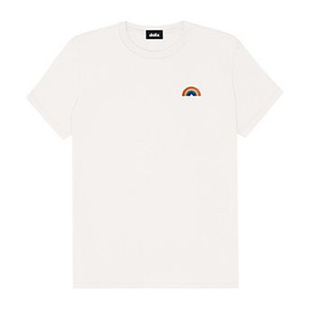 Dalix Womens Rainbow Jersey Relaxed Tee