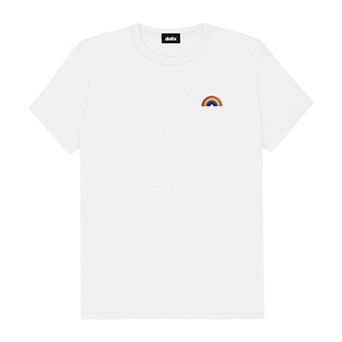 Dalix Womens Rainbow Jersey Relaxed Tee