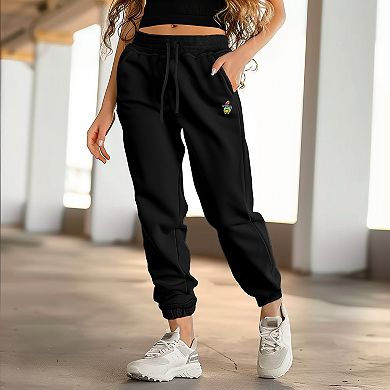 Dalix Womens Sorcerer Frog Midweight Fleece Relaxed Sweatpant