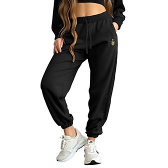 Dalix Womens Sorcerer Frog Midweight Fleece Relaxed Sweatpant