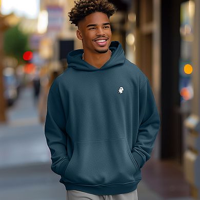 Dalix Mens Ghost Midweight Fleece Relaxed Hooded Sweatshirt