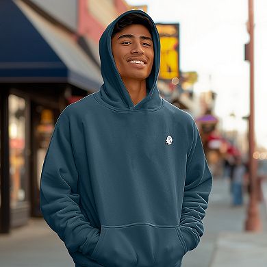 Dalix Mens Ghost Midweight Fleece Relaxed Hooded Sweatshirt