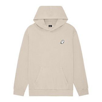 Dalix Mens Ghost Midweight Fleece Relaxed Hooded Sweatshirt
