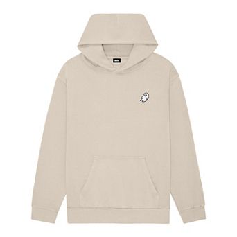 Dalix Mens Ghost Midweight Fleece Relaxed Hooded Sweatshirt