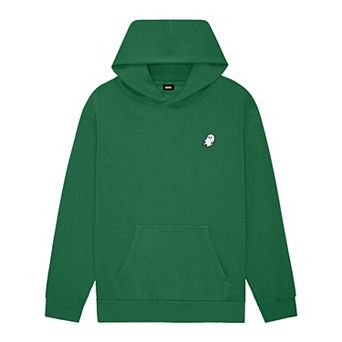 Dalix Mens Ghost Midweight Fleece Relaxed Hooded Sweatshirt