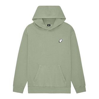 Dalix Mens Ghost Midweight Fleece Relaxed Hooded Sweatshirt