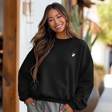Dalix Heartly Ghost Heavyweight Relaxed Sweatshirt