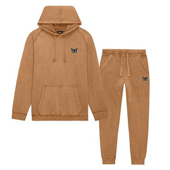 Dalix Butterfly Washed Sweatsuit