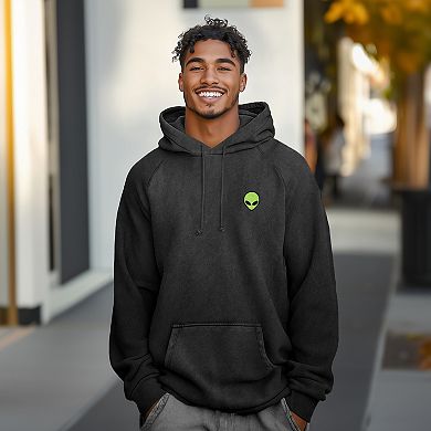 Dalix Alien Mineral Washed Hoodie
