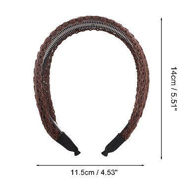 Fashion Braided Wide Headbands for Women 1 Pc