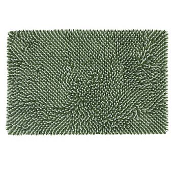 1 pc Non Slip Absorbent Chenille Bathmat Home Home Accessories Soft Lightweight Shower Bathroom