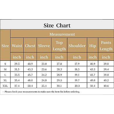 Men's Long Sleeve Solid Color T-shirt with Plaid Pattern Pants Nightwear Casual Pajamas Set 2 Pieces