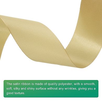 Satin Ribbon, 1-1/2 Inch x 100 Yards Single Face Satin Ribbon