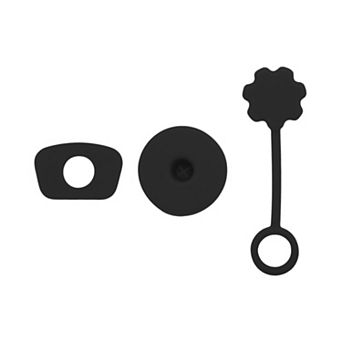 3 pc Durable Anti-overflow Straw Cover Cap