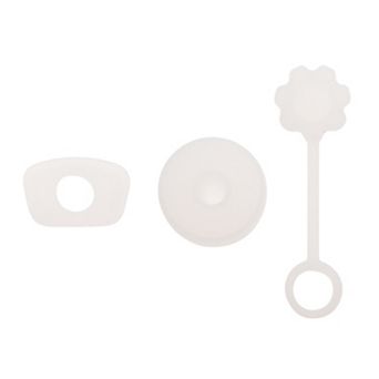 3 pc Durable Anti-overflow Straw Cover Cap