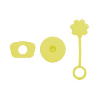 3 pc Durable Anti-overflow Straw Cover Cap