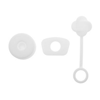 3 pc Protective Anti-overflow Straw Cover Cap