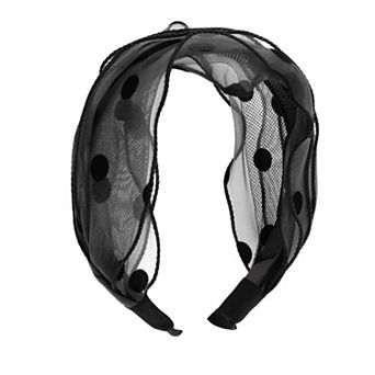 Fashion Polka Dot Wide Headbands for Women 1 pc