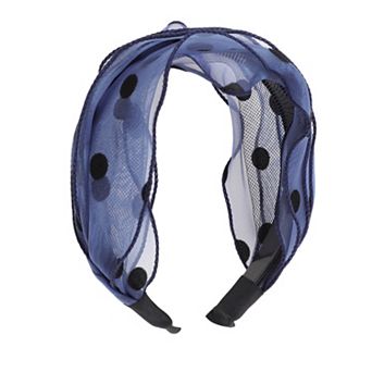 Fashion Polka Dot Wide Headbands for Women 1 pc
