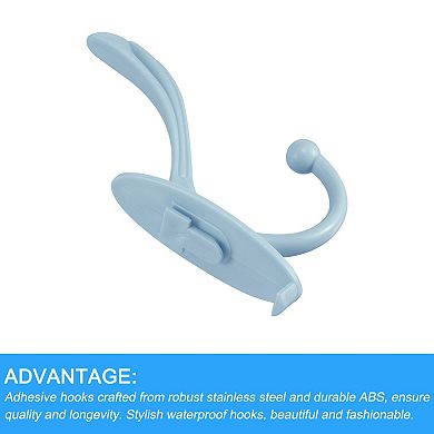 Wall Mounted Coat Hooks, 1Pcs Towel Hook/Adhesive Hooks