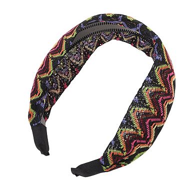 Fashion Colorful Wave Wide Headbands for Women 1 Pc