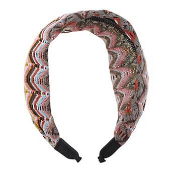 Fashion Colorful Wave Wide Headbands for Women 1 pc