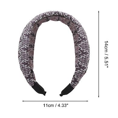 Fashion Pattern Wide Headbands for Women 1 Pc