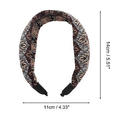 Fashion Pattern Wide Headbands for Women 1 Pc