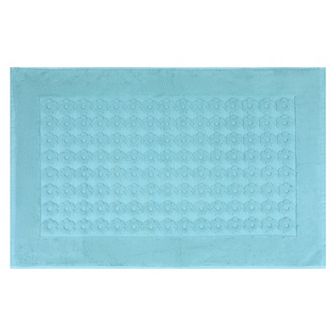 1 pc Luxury Bath Rug Towel, Cotton Absorbent Hotel Spa Shower Floor Mat for Bathroom