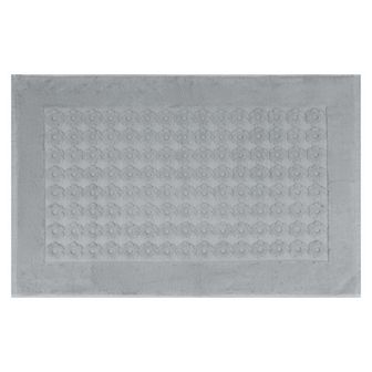 1 pc Luxury Bath Rug Towel, Cotton Absorbent Hotel Spa Shower Floor Mat for Bathroom